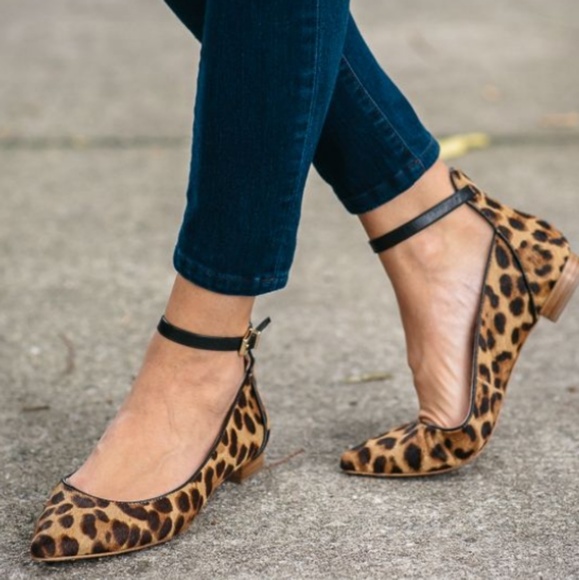 claire ankle strap flat